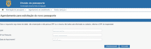 Como consultar o agendamento de Passaporte?
